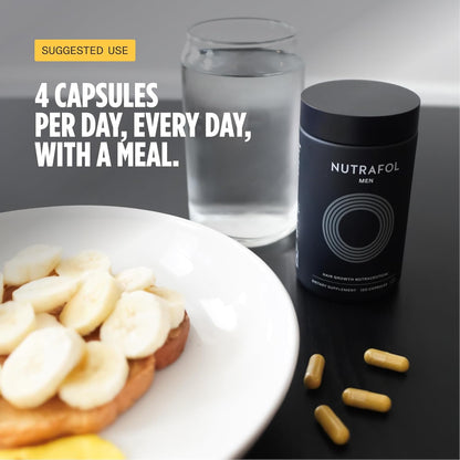 Nutrafol Men's Hair Growth Supplements